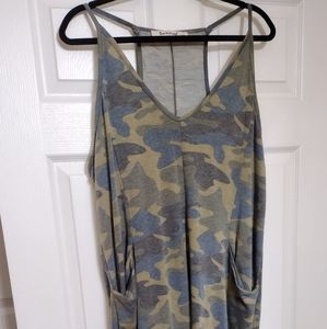 Cute Soft Comfy Camo Jogger Jumpsuit